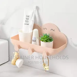 Cloud Bathroom Organizer Set