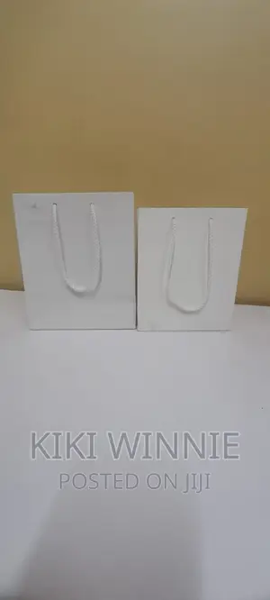 White Gift Packing Bags