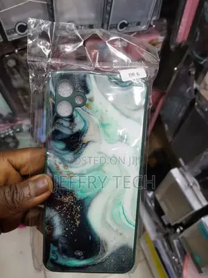 Samsung M04 / F04 / A04e Back Cover | Beautiful Green Marble