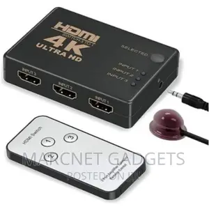 Hdmi Switch - Intelligent 3-Port Hdmi Switcher