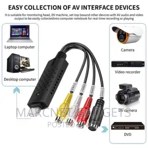 Usb DVR Easy Capture Video Adapter With Audio Cable