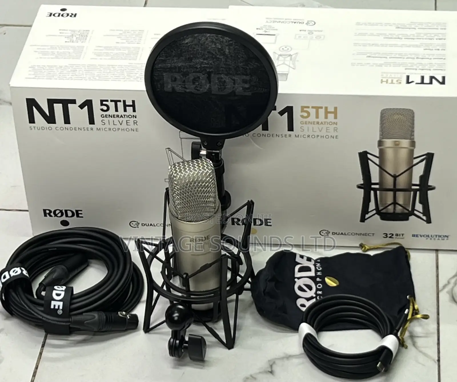 RODE NT1 5th Generation XLR/USB Microphone