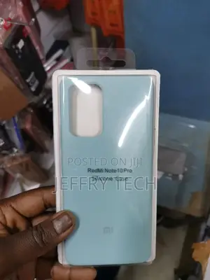 Redmi Note 10 Pro Case, Soft Silicone Smooth Flexible Rubber
