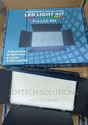 New Pro Led 600 With Adapter Two Batteries