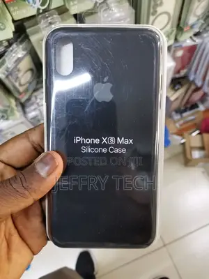 iPhone XS Max Soft TPU Phone Case - Black