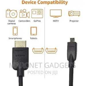 Micro Hdmi to Hdmi Display Cable Product