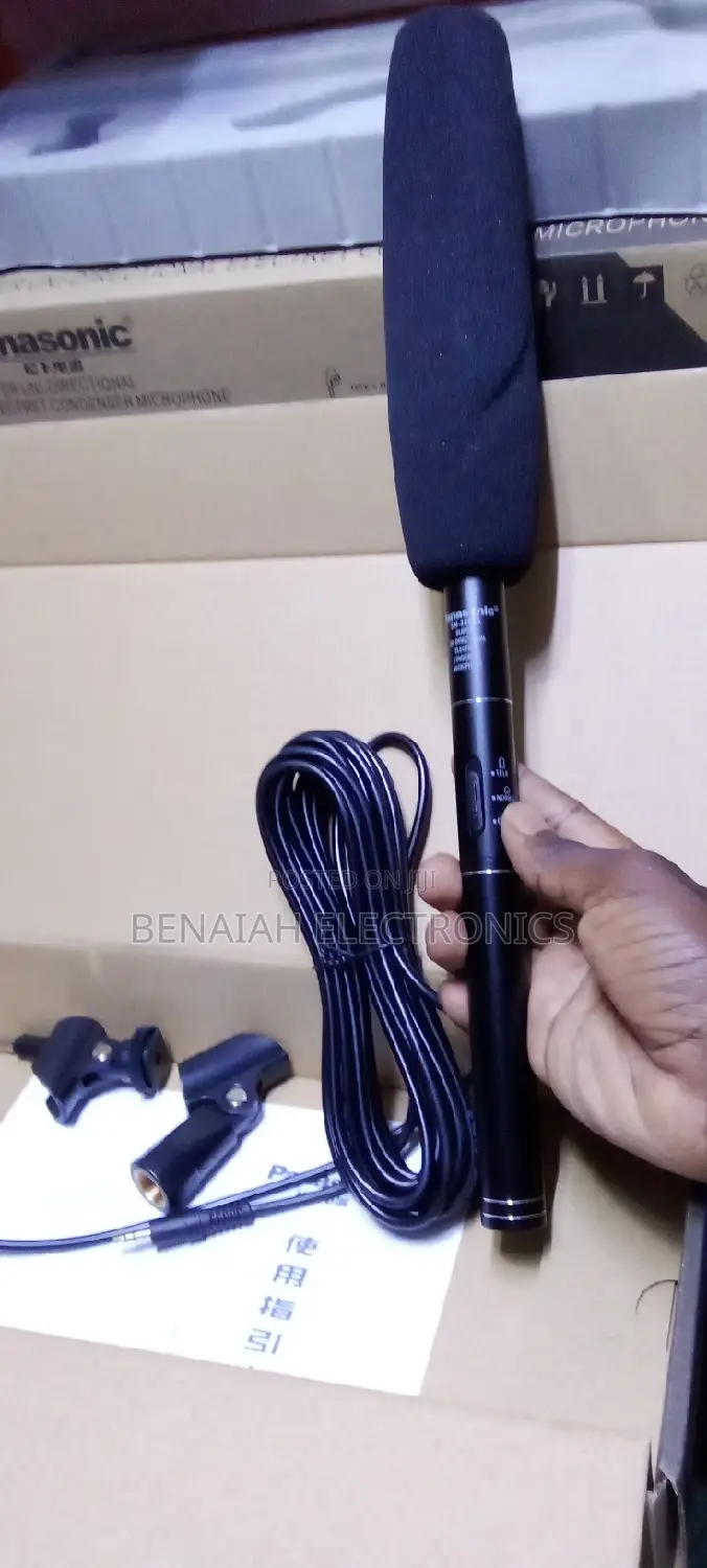 Electret Panasonic Boom Mic{Uni-Directional}
