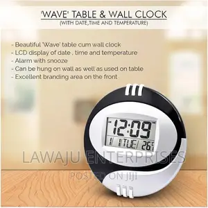 Electronic Digital LCD Clock