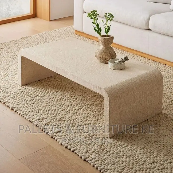 C Shaped Coffee Table