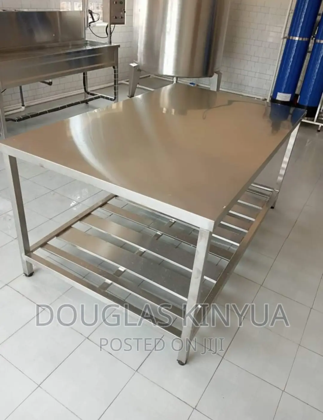 Commercial Large Working Tabletop/ Full Length Working Table