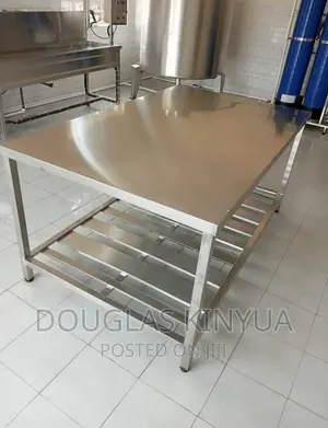 Commercial Large Working Tabletop/ Full Length Working Table