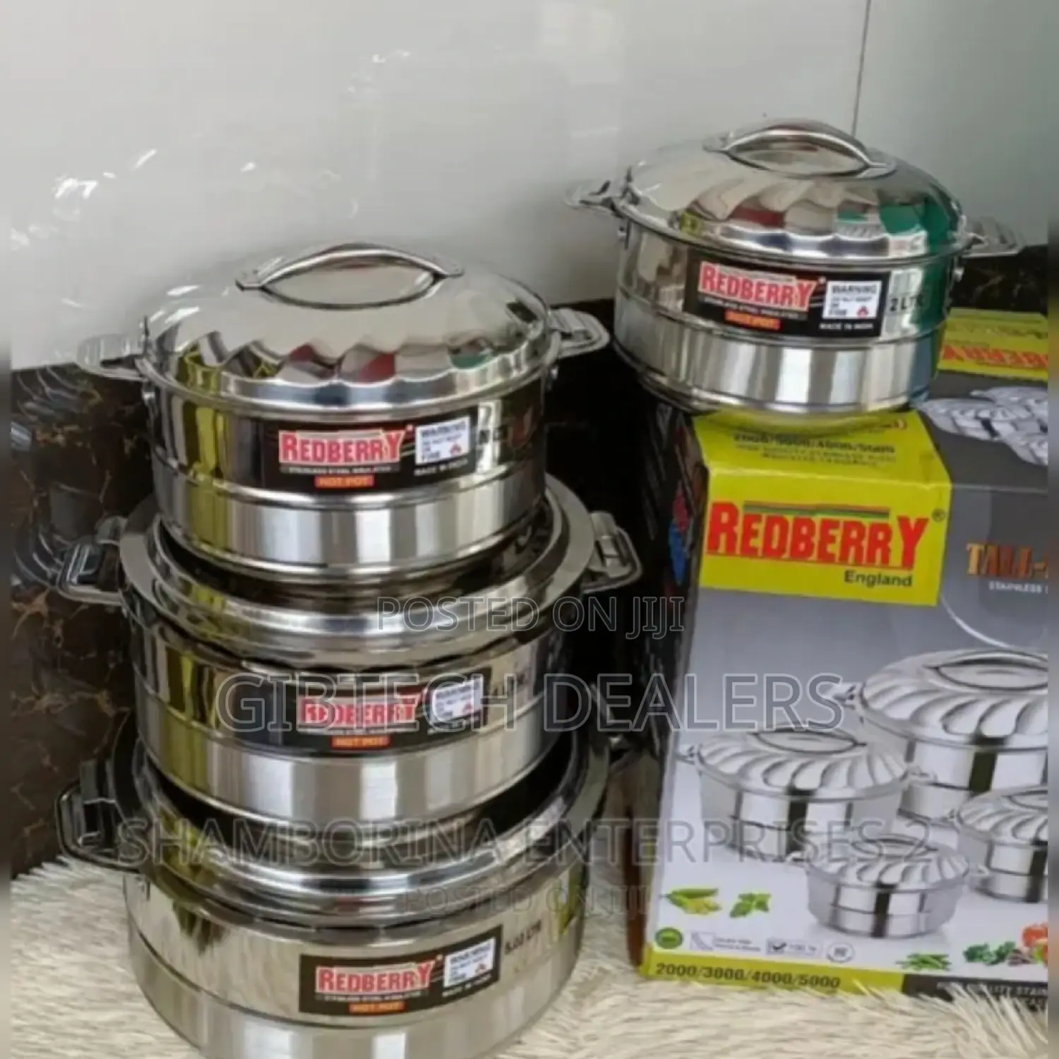 Redberry 4 Set Hotpots/ 4 Set Hotpots Redberry