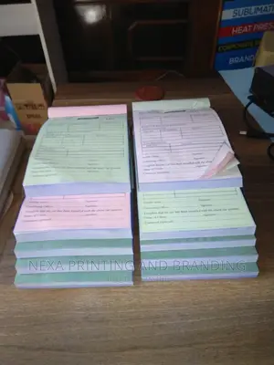 Triplicate Receipts