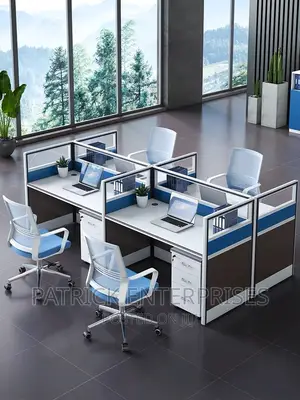 Executive Imported Morden 4 Way Workstation