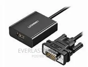 .UGREEN HDMI to VGA+3.5mm Audio With Power Port Converter