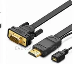 .UGREEN HDMI to VGA Converter Round Cable