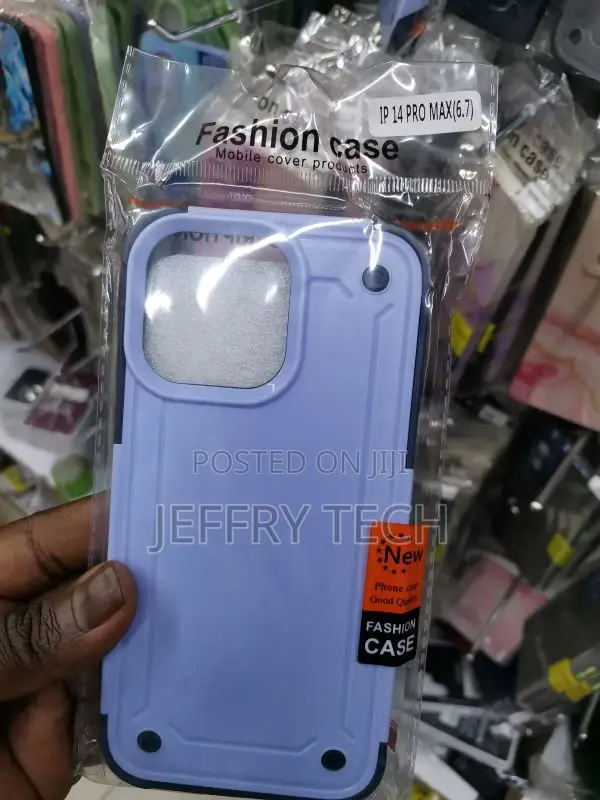 Shockproof iPhone 14 Pro Max Case+Screen Tempered Glass