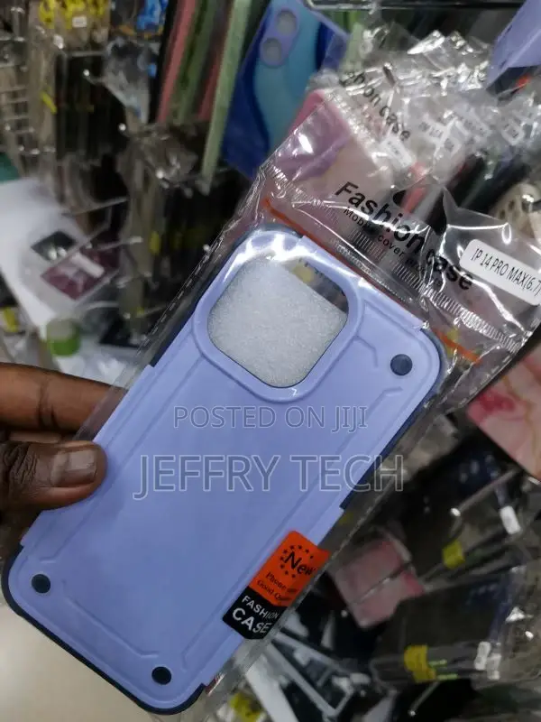 Shockproof iPhone 14 Pro Max Case+Screen Tempered Glass