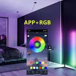 Simple RGB Corner Floor Lamp Light for Living Room Bedroom