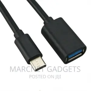 Male Type C to Female Type C 0.3m Cable
