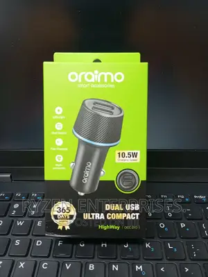 Car Charger Oraimo Occ-21d- Dual USB Car Charger