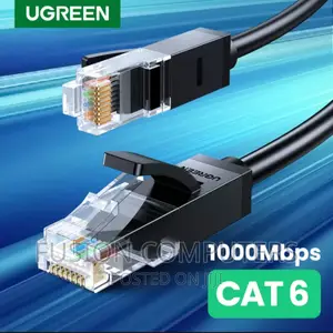 UGREEN Cat6 UTP Ethernet Cable 8m (Black) - NW102