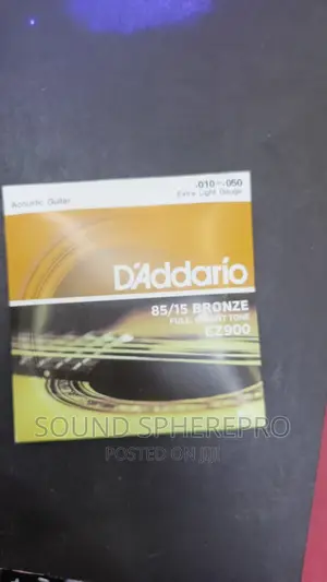 d'Addario EZ900 Gauge 010-050 Accoustic Guitar Strings