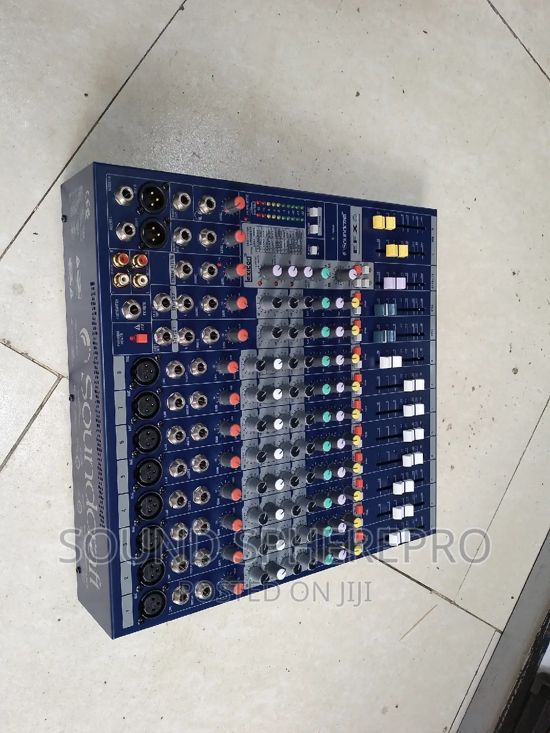 Soundcraft EFX 8 Channel Plain Mixer