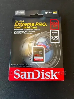 Sandisk Extreme Pro 256gb Sd Card