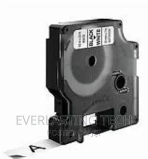 .Dymo 45013 DM1 Black on White- 12mm X 7 M Compatible Catrid