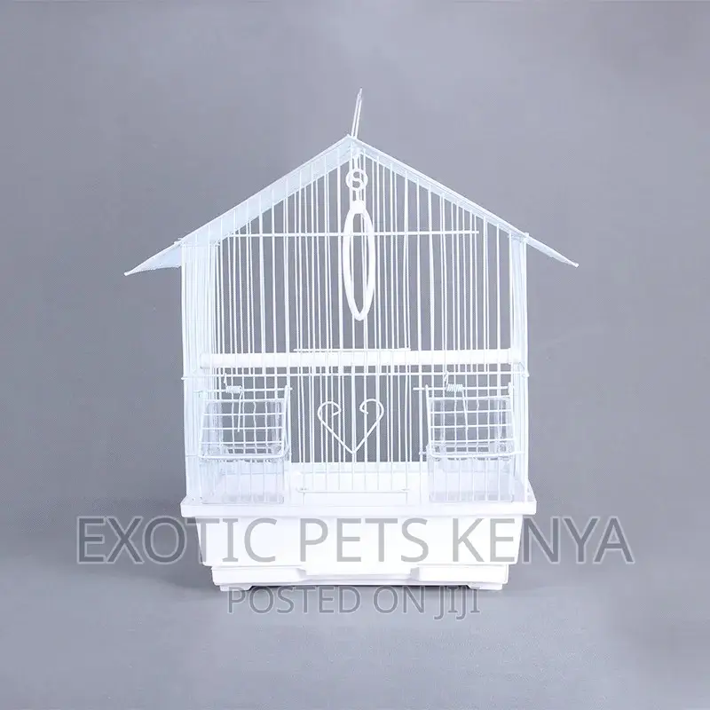 White Bird Cages Standard Size