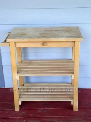 Wooden Microwave Table