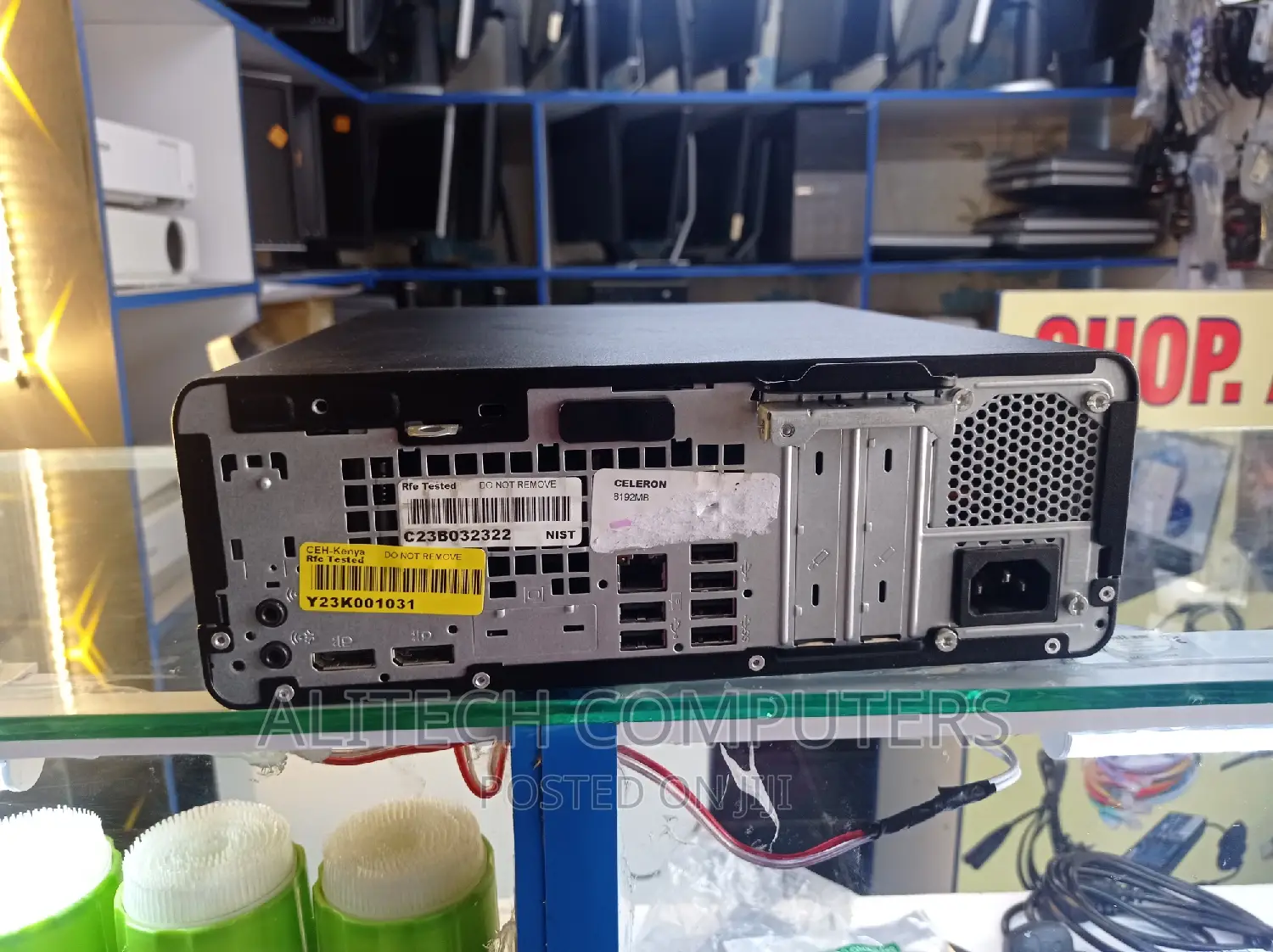 Desktop Computer HP ProDesk 600 G3 8GB Intel Core I5 SSD 640GB