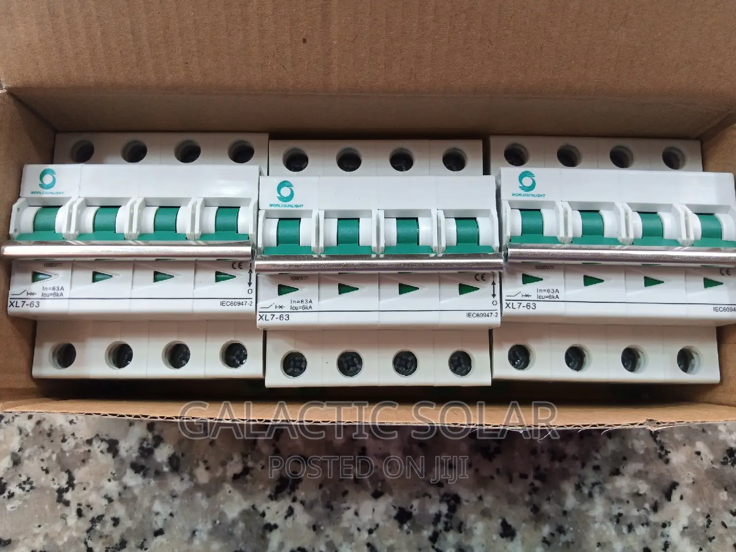 DC 4pole MCB 63A