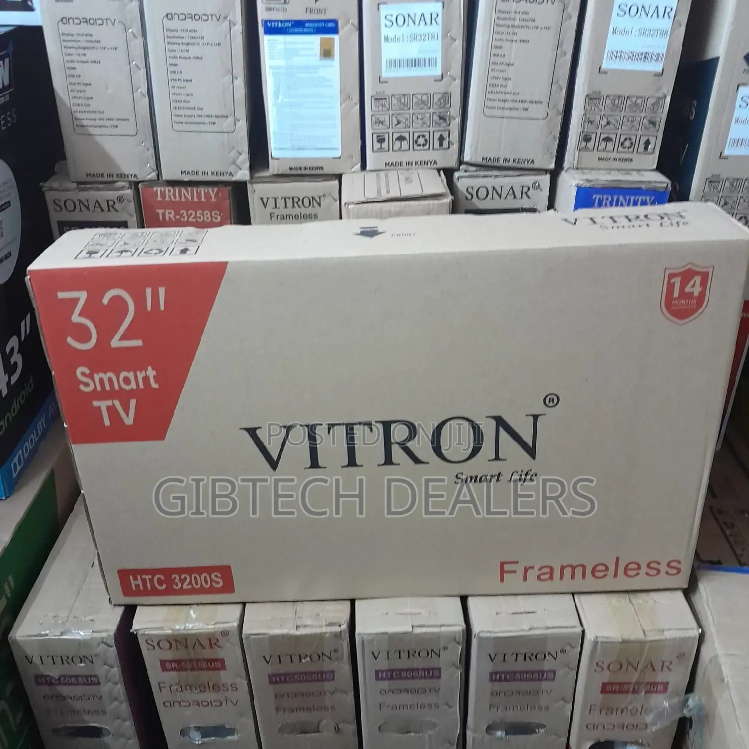 Vitron 32" Smart Tv Android