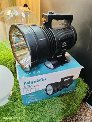 Search Light TGX-999 100watts 2 Km Range, Rechargeable Batte