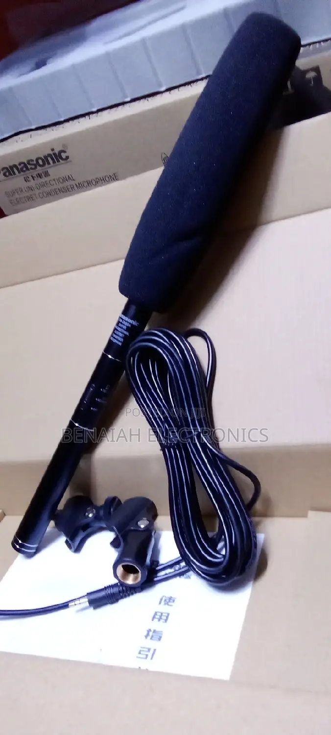 Professional Panasonic Condenser Boom Mic^^[Unidirectional]