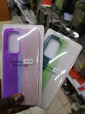 Colorful Silicone Phone Cover for Samsung Galaxy A33/5g (Whi
