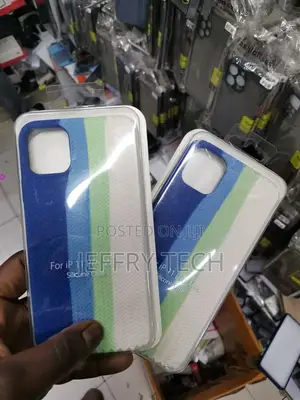 iPhone 11 Pro Max Silicone Case Cover by Margoun - Green Rai