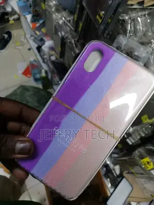Back Cover for Apple iPhone 12 Pro (Multicolor, Purple/White
