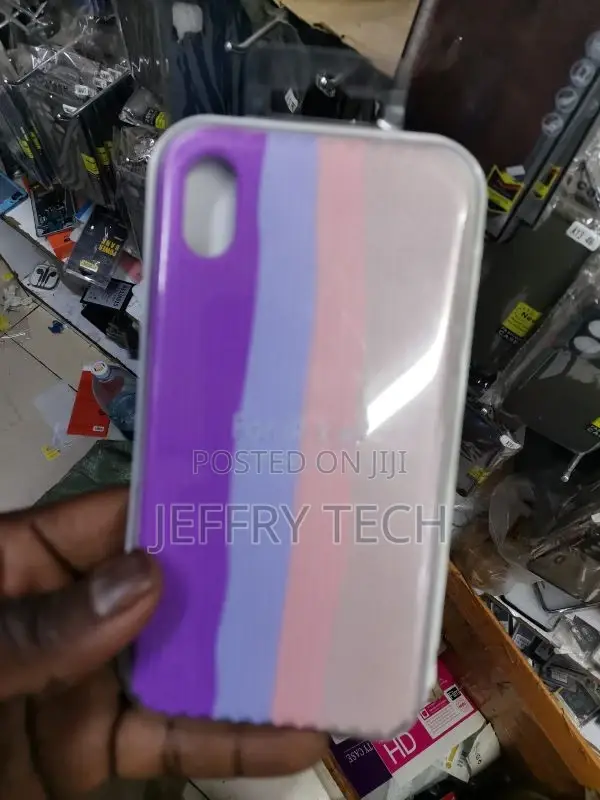 Back Cover for Apple iPhone XR (Multicolor, Purple/White