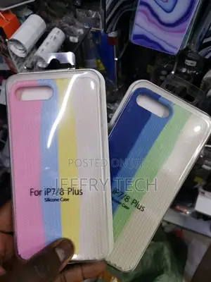 I-Fix Back Cover for Apple iPhone 7 Plus (Multicolor, White,