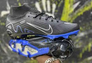 Nike Coal Black Air Zoom Football Boots