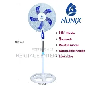 Fan Nunix Standing Fan 16" With Timer.