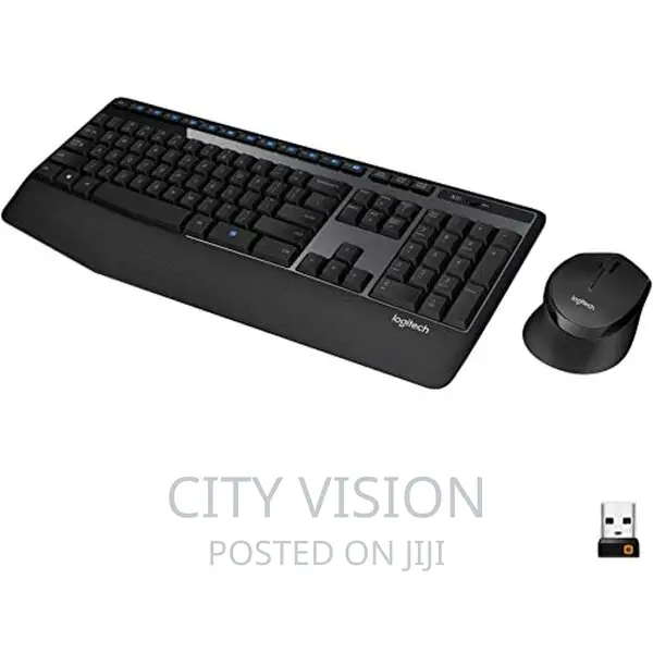 Logitech Wireless Keyboard Mouse Mk345 Wireless!! Mk345!!