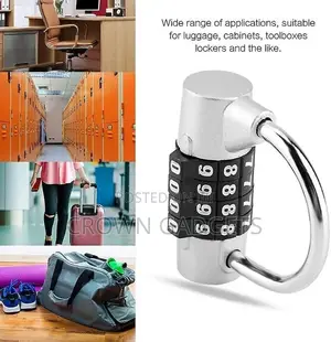 Combination Padlock for Gym Locker