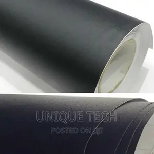 1m × 1.5m Car Vinyl Film Wrap Sticker Matte Black