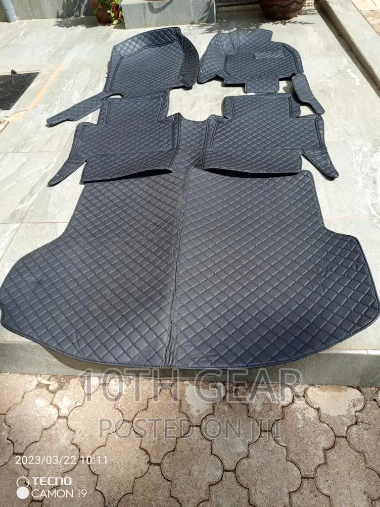 Harrier Mats Leather 3D Custom Fit Complete With Bootmat