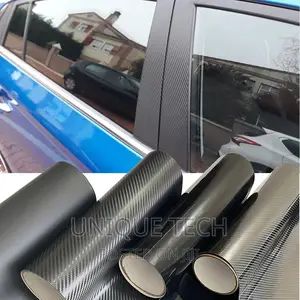 3d Carbon Fiber Matte/Gloss Car Wrapping Vinyl Stickers