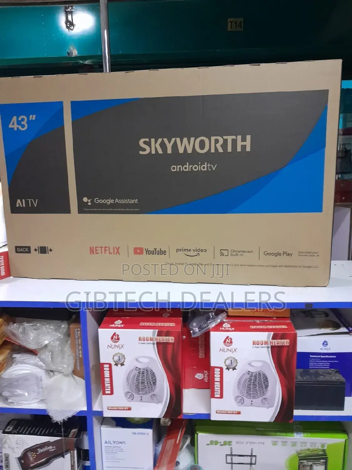 Skyworth 43" Smart Frameless Android Tv